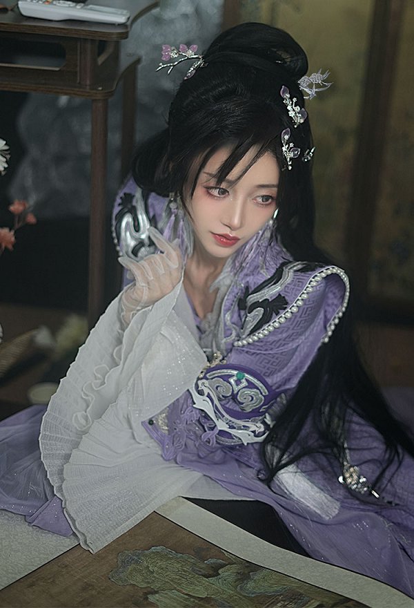 剣網3 鴻輝套 花姐 コスプレ 衣装