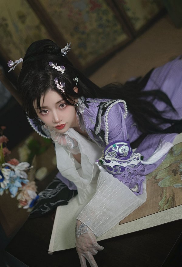 剣網3 鴻輝套 花姐 コスプレ 衣装