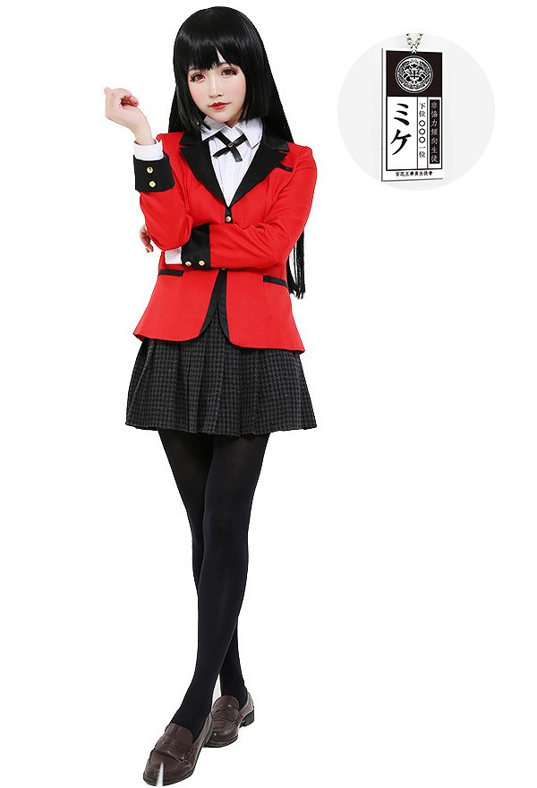 賭ケグルイ 蛇喰夢子 コスプレ 衣装 jk制服