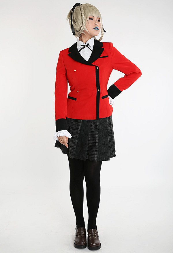 賭ケグルイ 桃喰綺羅莉 コスプレ 衣装 JK制服