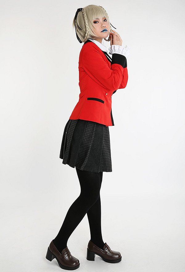 賭ケグルイ 桃喰綺羅莉 コスプレ 衣装 JK制服