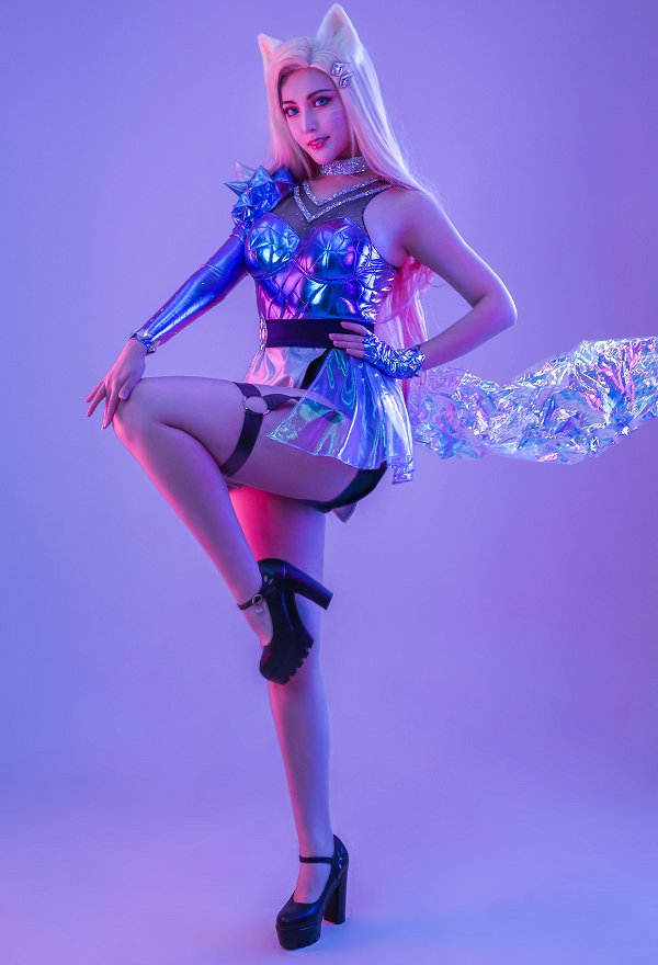 LOL アーリ 九尾の狐 コスプレ 衣装