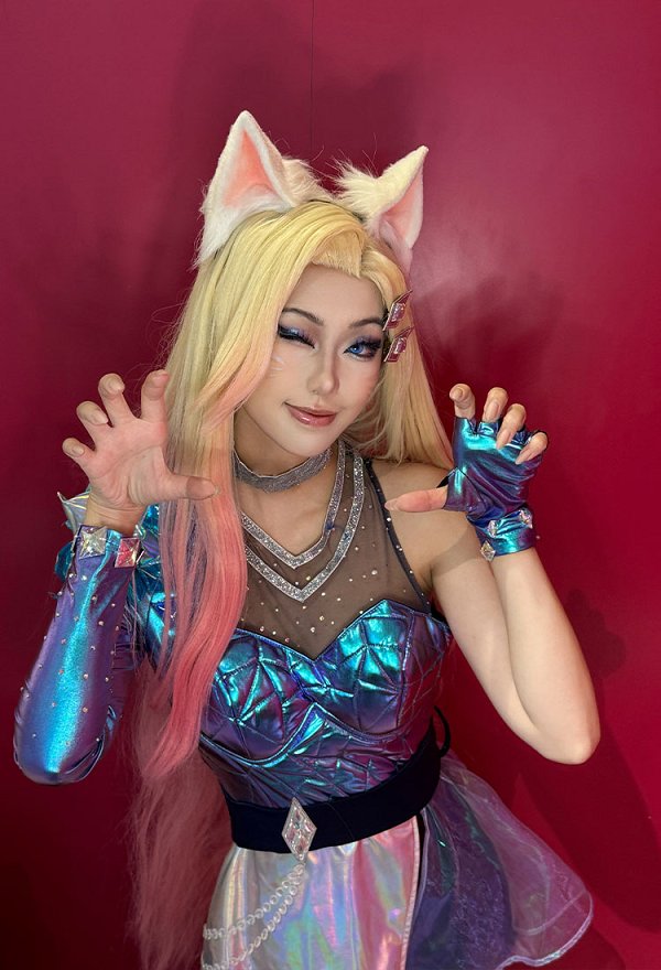 LOL アーリ 九尾の狐 コスプレ 衣装