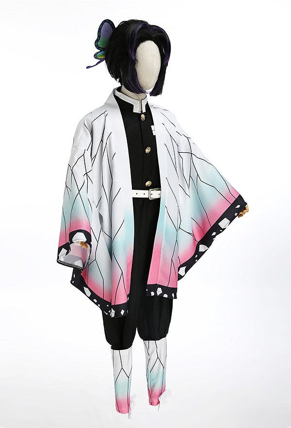 鬼滅の刃 胡蝶しのぶ コスプレ衣装 鬼殺隊士 武士制服 着物 子供用 鬼滅の刃 胡蝶しのぶ コスプレ衣装 鬼殺隊士 武士制服 着物 子供用