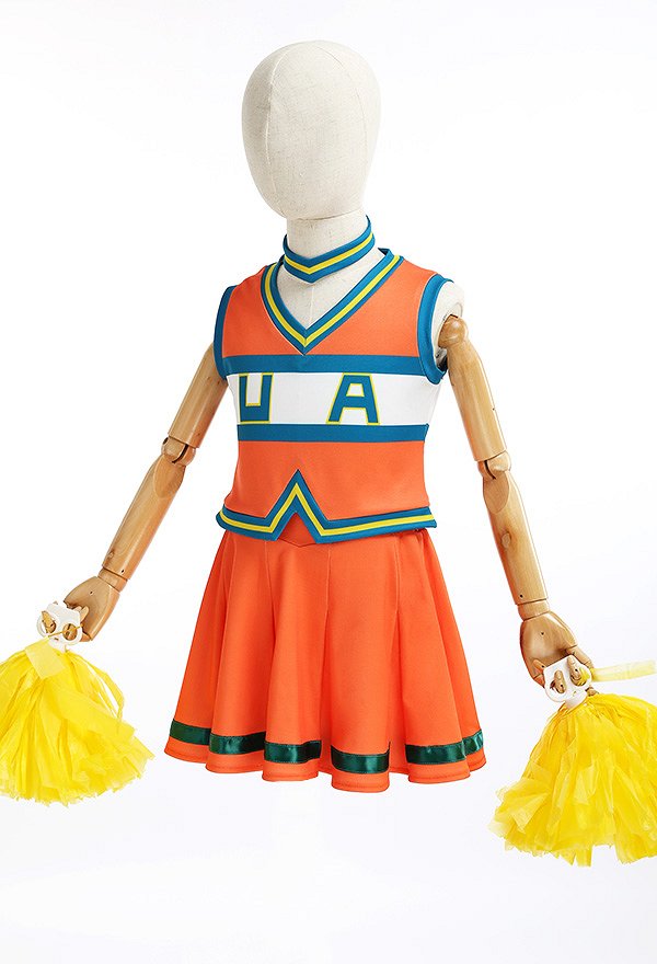 ヒロアカ チアリーダー コスプレ 衣装 子供用