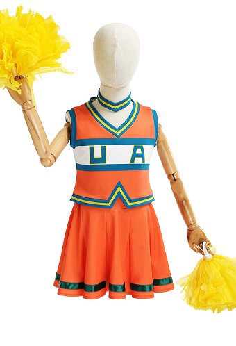 ヒロアカ チアリーダー コスプレ 衣装 子供用