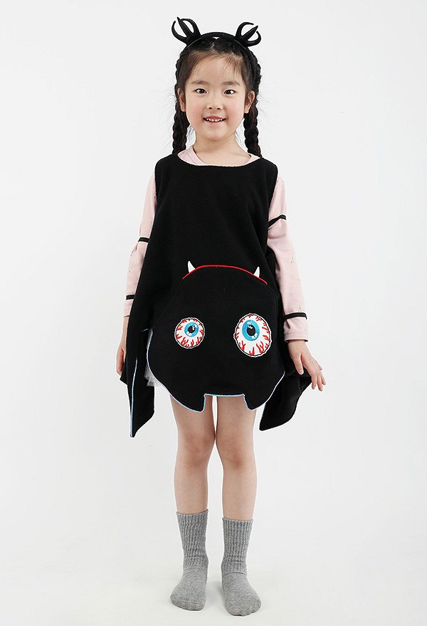 コウモリ コスプレ 衣装 ハロウィン 子供用 頭飾り付き