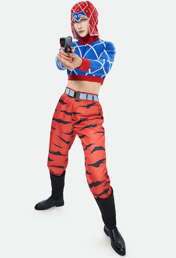 ジョジョの奇妙な冒険 黄金の風 グイード・ミスタコスプレ 衣装