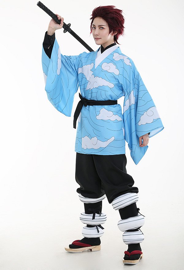 鬼滅の刃 竈門炭治郎 コスプレ衣装 和服 鬼滅の刃 竈門炭治郎 コスプレ衣装 和服