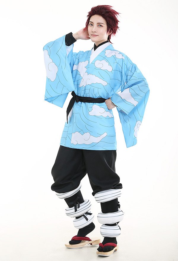 鬼滅の刃 竈門炭治郎 コスプレ衣装 和服 鬼滅の刃 竈門炭治郎 コスプレ衣装 和服
