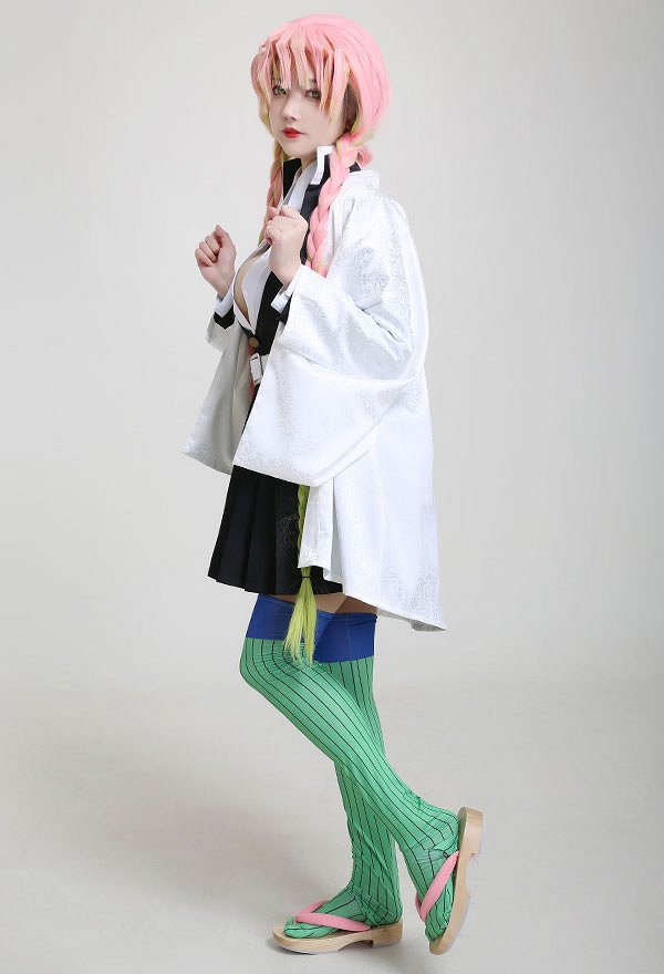 鬼滅の刃 甘露寺蜜璃 鬼殺隊隊服 コスプレ 衣装 鬼滅の刃 甘露寺蜜璃 鬼殺隊隊服 コスプレ 衣装