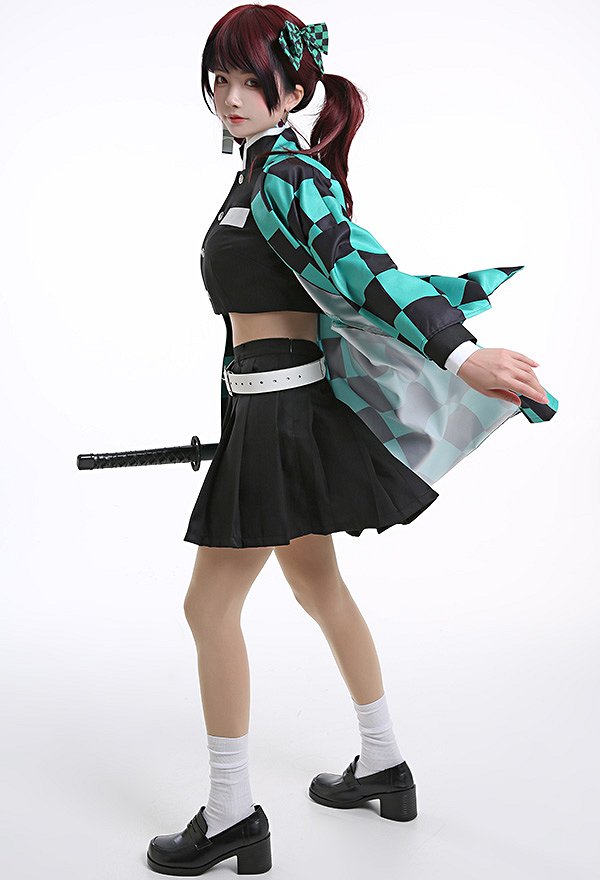 鬼滅の刃 炭治郎 コスプレ 衣装 性転換 鬼滅の刃 炭治郎 コスプレ 衣装 性転換