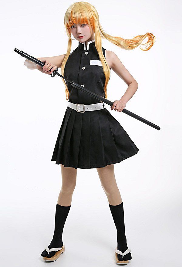 鬼滅の刃 我妻善逸 コスプレ 衣装 性転 鬼滅の刃 我妻善逸 コスプレ 衣装 性転