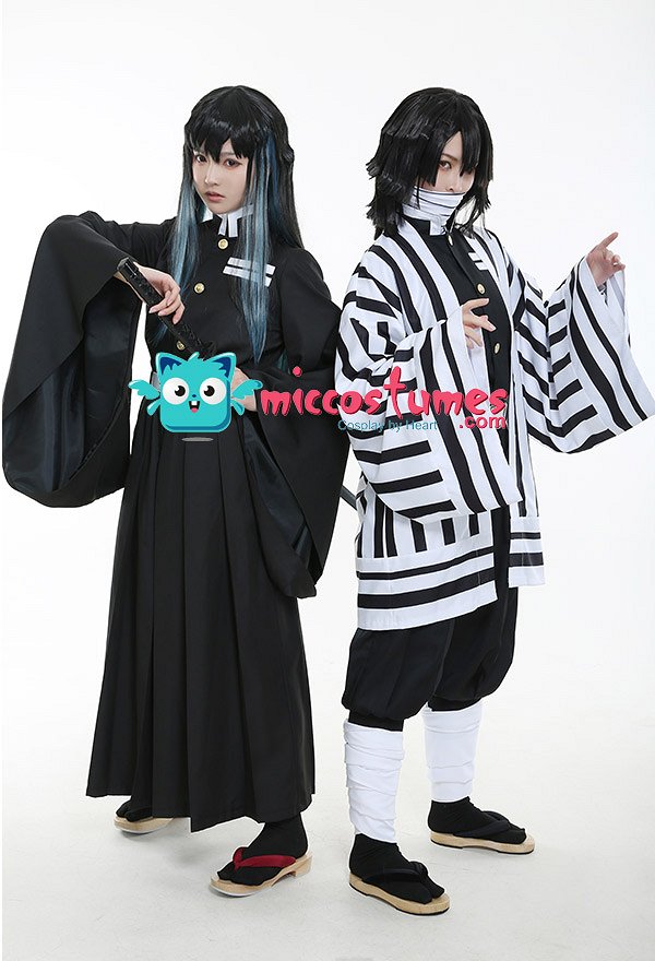 鬼滅の刃 蛇柱 伊黒小芭内 コスプレ 衣装