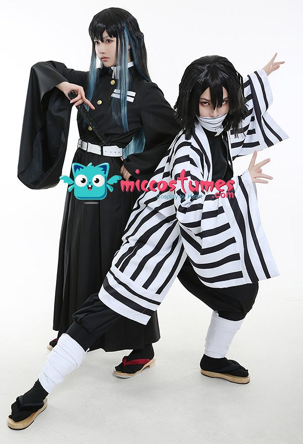 鬼滅の刃 蛇柱 伊黒小芭内 コスプレ 衣装
