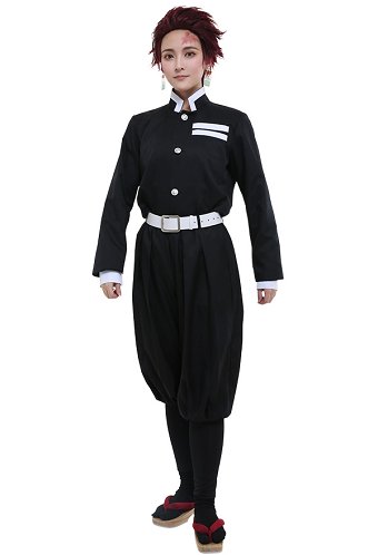 鬼滅の刃 炭治郎 義勇 善逸 杏壽郎 胡蝶しのぶ コスプレ 衣装 黒い制服