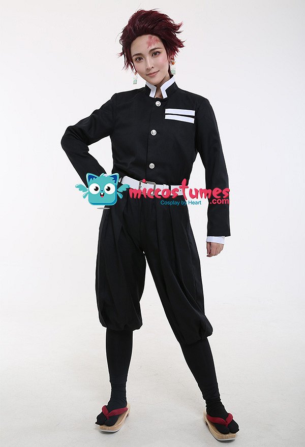 鬼滅の刃 炭治郎 義勇 善逸 杏壽郎 胡蝶しのぶ コスプレ 衣装 黒い制服