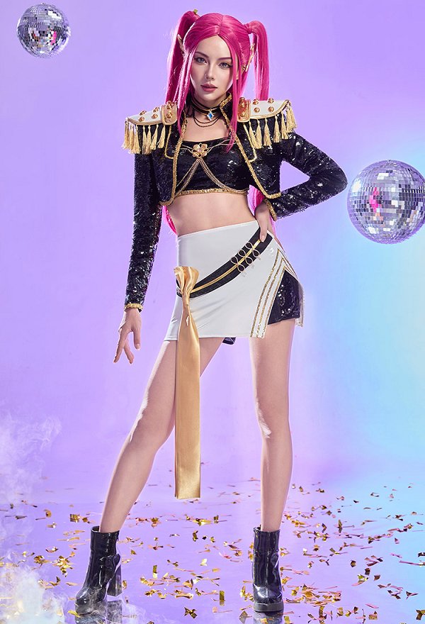 ケデハン ミラ ライブ服 黒色 コスプレ 衣装 ケデハン ミラ ライブ服 黒色 コスプレ 衣装