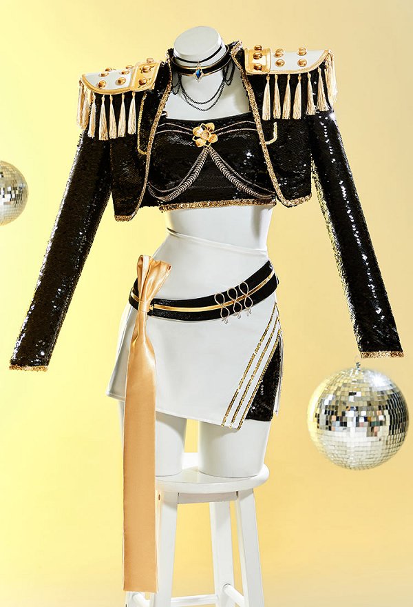 ケデハン ミラ ライブ服 黒色 コスプレ 衣装 ケデハン ミラ ライブ服 黒色 コスプレ 衣装
