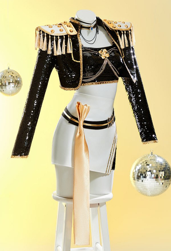 ケデハン ミラ ライブ服 黒色 コスプレ 衣装 ケデハン ミラ ライブ服 黒色 コスプレ 衣装