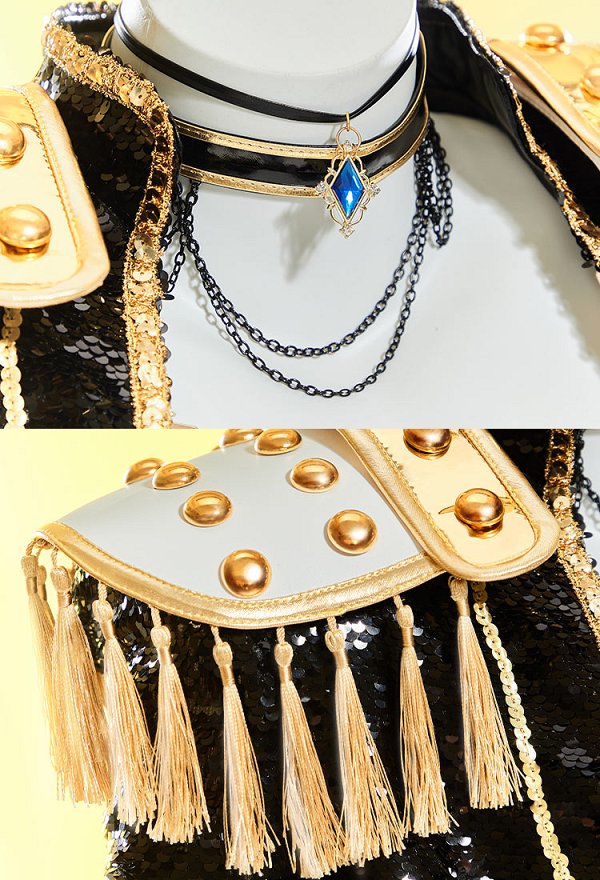 ケデハン ミラ ライブ服 黒色 コスプレ 衣装 ケデハン ミラ ライブ服 黒色 コスプレ 衣装