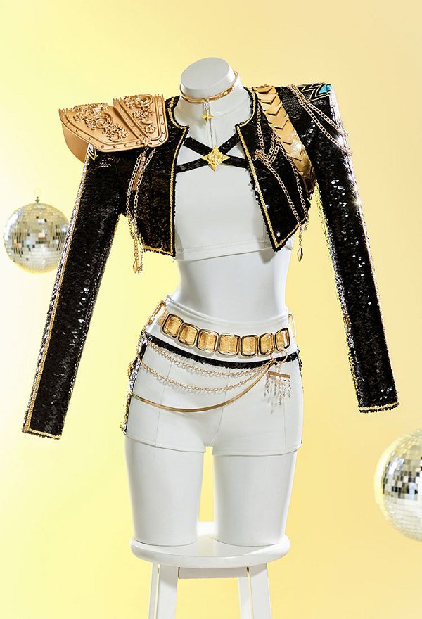 ケデハン ルミ ライブ服 黒色 コスプレ 衣装 ケデハン ルミ ライブ服 黒色 コスプレ 衣装