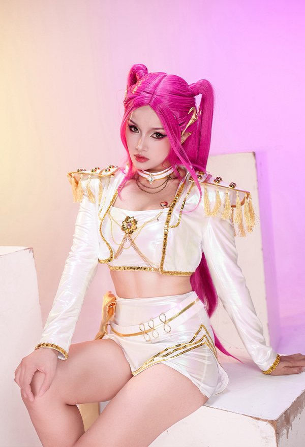 ケデハン ミラ ライブ服 白色 コスプレ 衣装