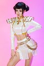 ケデハン ゾーイ ライブ服 白色 コスプレ 衣装