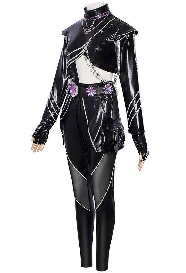 ケデハン ルミ 黒い ステージ衣装 コスプレ 衣装 ケデハン ルミ 黒い ステージ衣装 コスプレ 衣装