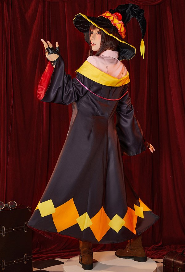 この素晴らしい世界に爆焔を! めぐみん コスプレ 衣装 ピンク制服