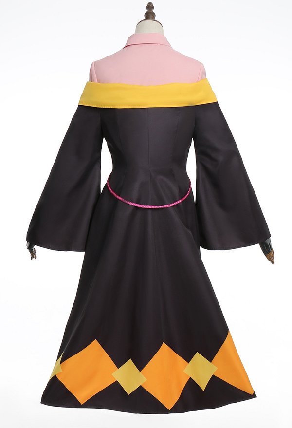 この素晴らしい世界に爆焔を! めぐみん コスプレ 衣装 ピンク制服