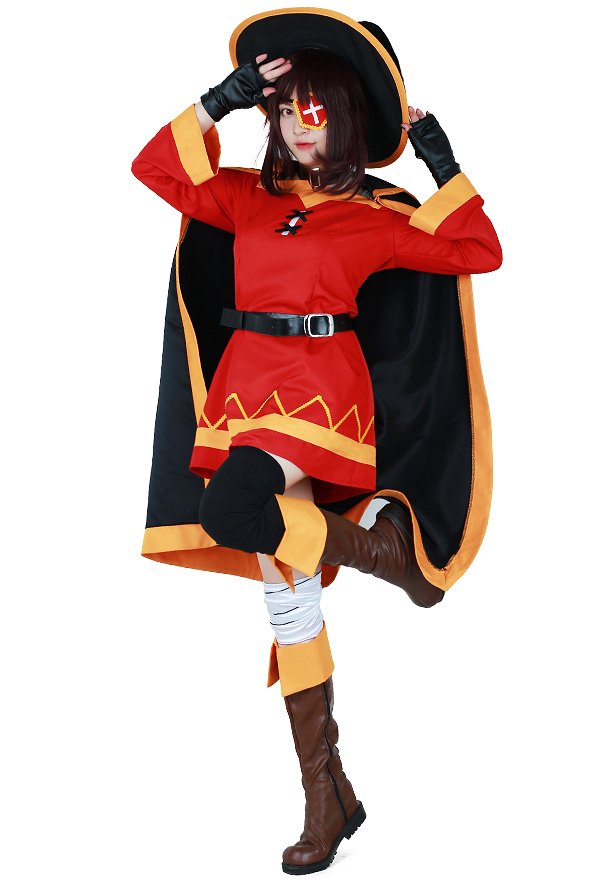 この素晴らしい世界に祝福を!めぐみんコスプレコスチューム