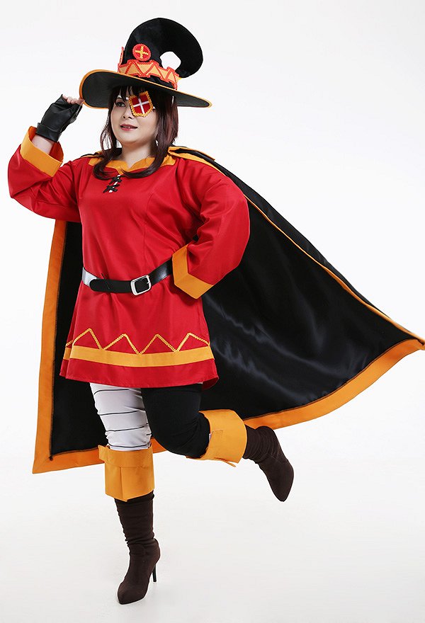 この素晴らしい世界に祝福を! めぐみん コスプレ 衣装 プラスサイズ この素晴らしい世界に祝福を! めぐみん コスプレ 衣装 プラスサイズ