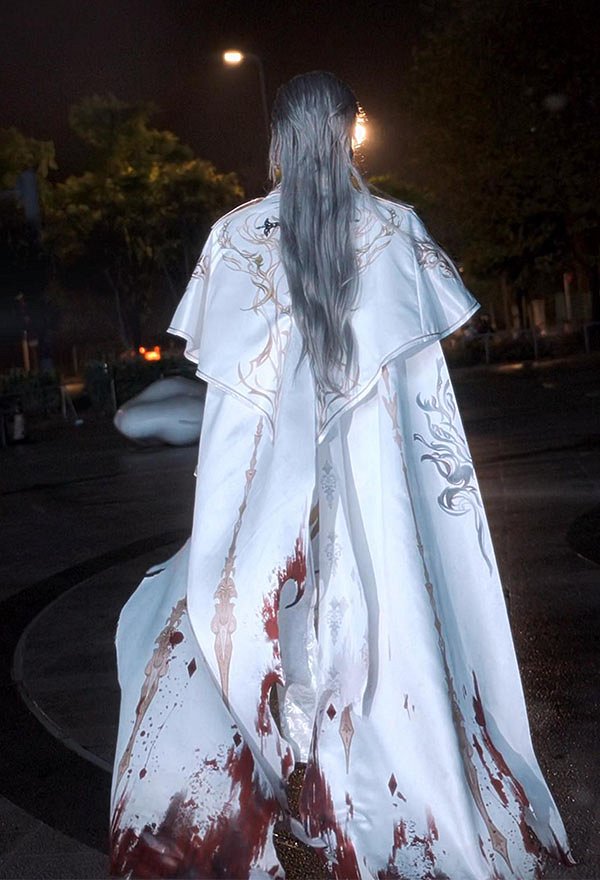 恋と深空 シン 銀翼の悪魔 野を裁く赤月 コスプレ 衣装 恋と深空 シン 銀翼の悪魔 野を裁く赤月 コスプレ 衣装