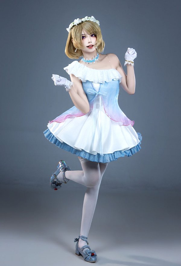 Love Live! ラブライブ 小泉花陽 ユメノトビラVer. コスプレ 衣装
