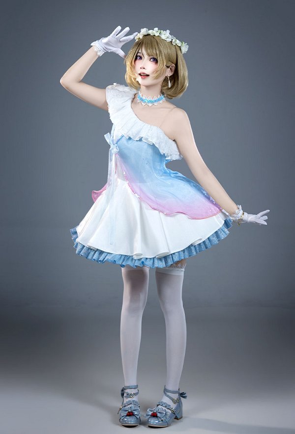 Love Live! ラブライブ 小泉花陽 ユメノトビラVer. コスプレ 衣装