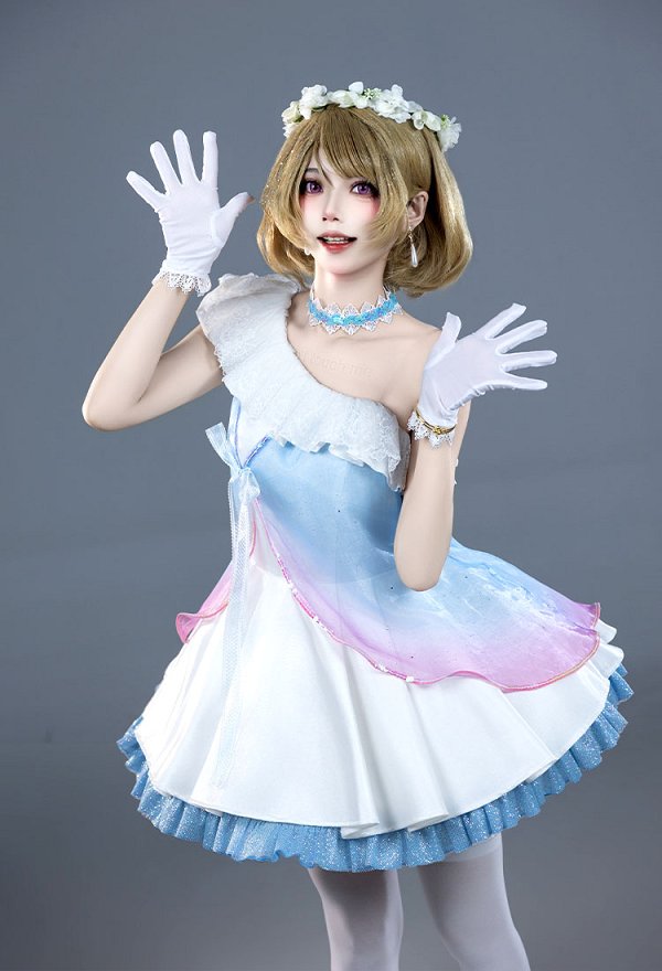 Love Live! ラブライブ 小泉花陽 ユメノトビラVer. コスプレ 衣装