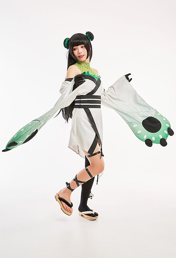 パンダ コスプレ 衣装 ワンピース 和式 パンダ コスプレ 衣装 ワンピース 和式
