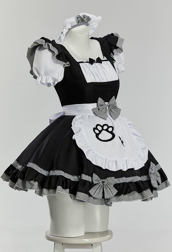 三分妄想 猫 メイド衣装 コスプレ 衣装 かわいい ドレス