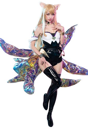 LOL ポップスター アーリ コスプレ 衣装