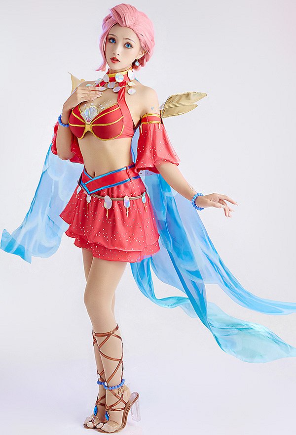 LOL アッシュ コスプレ 衣装 LOL アッシュ コスプレ 衣装