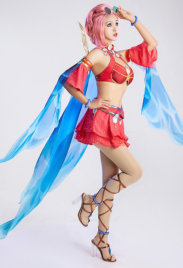 LOL アッシュ コスプレ 衣装 LOL アッシュ コスプレ 衣装