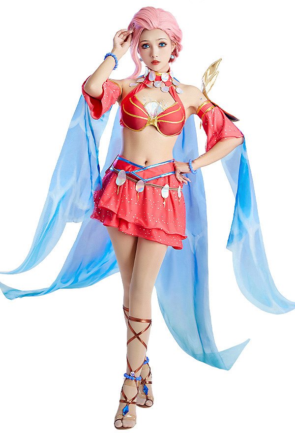 LOL アッシュ コスプレ 衣装 LOL アッシュ コスプレ 衣装