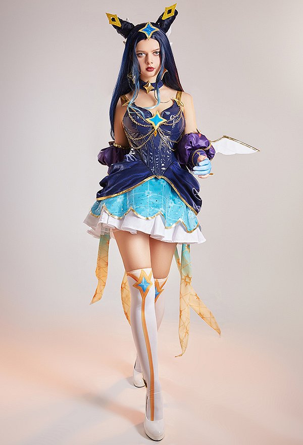 LOL スターガーディアン シンドラ コスプレ 衣装