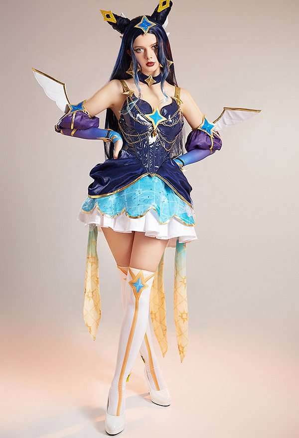 LOL スターガーディアン シンドラ コスプレ 衣装