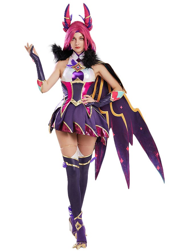 LOL スターがーディアン カスミ コスプレ 衣装 LOL スターがーディアン カスミ コスプレ 衣装