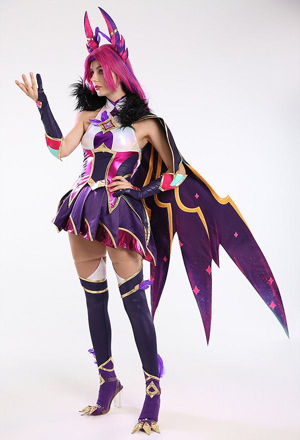 LOL スターがーディアン カスミ コスプレ 衣装 LOL スターがーディアン カスミ コスプレ 衣装