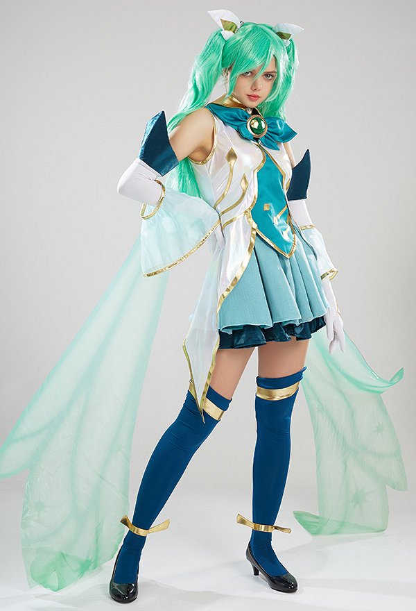 LOL スター・ガーディアン ソナ コスプレ 衣装
