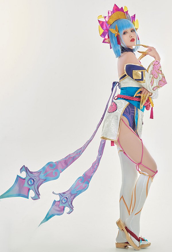 LOL 精霊の花祭り イブリン コスプレ 衣装