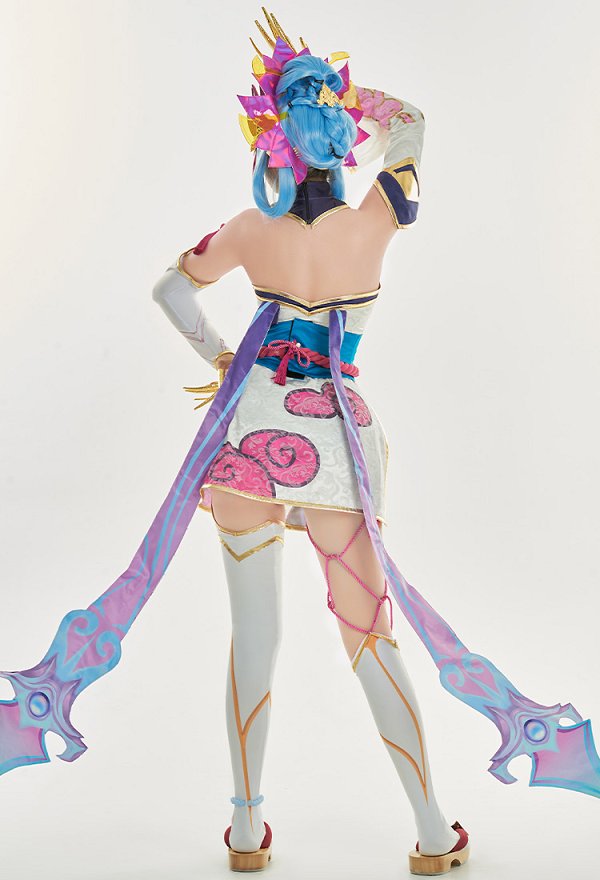 LOL 精霊の花祭り イブリン コスプレ 衣装